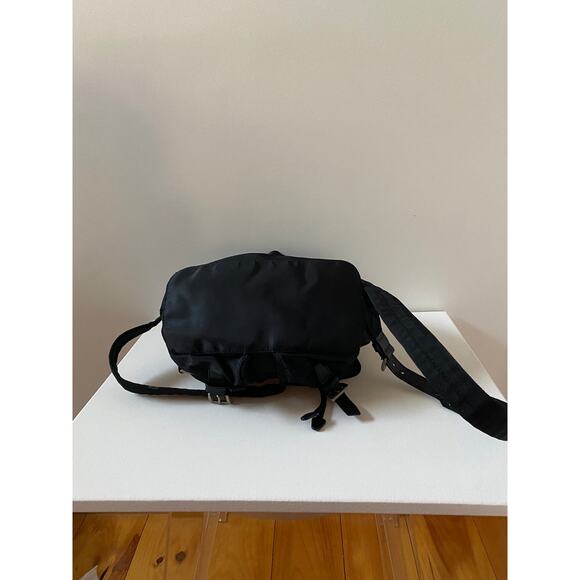 Vintage Black Prada Nylon Tessuto Drawstring Backpack - Picture 4 of 9